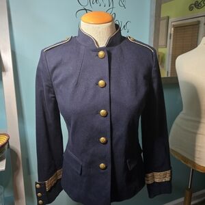 Ralph Lauren Military Inspired Blazer with Gold Accents